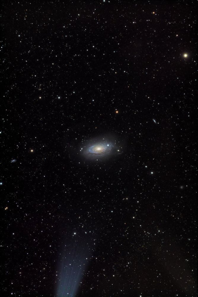 M63 Ultra-wide field